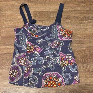 women’s blue american eagle tank